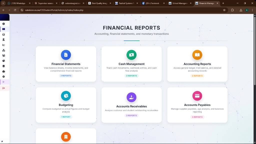 Portal Financial Reports